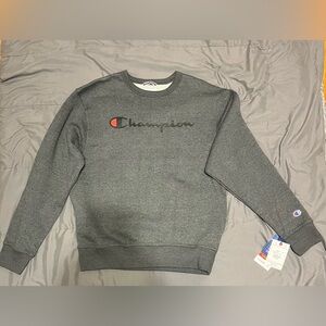 New Champion Gray Sweatshirt